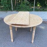 Louis Philippe extendable round dining table 160cm 20th century