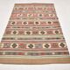 Tapis kilim turc persan 5x7, tapis en laine, moquette rugueuse, 146x224 cm