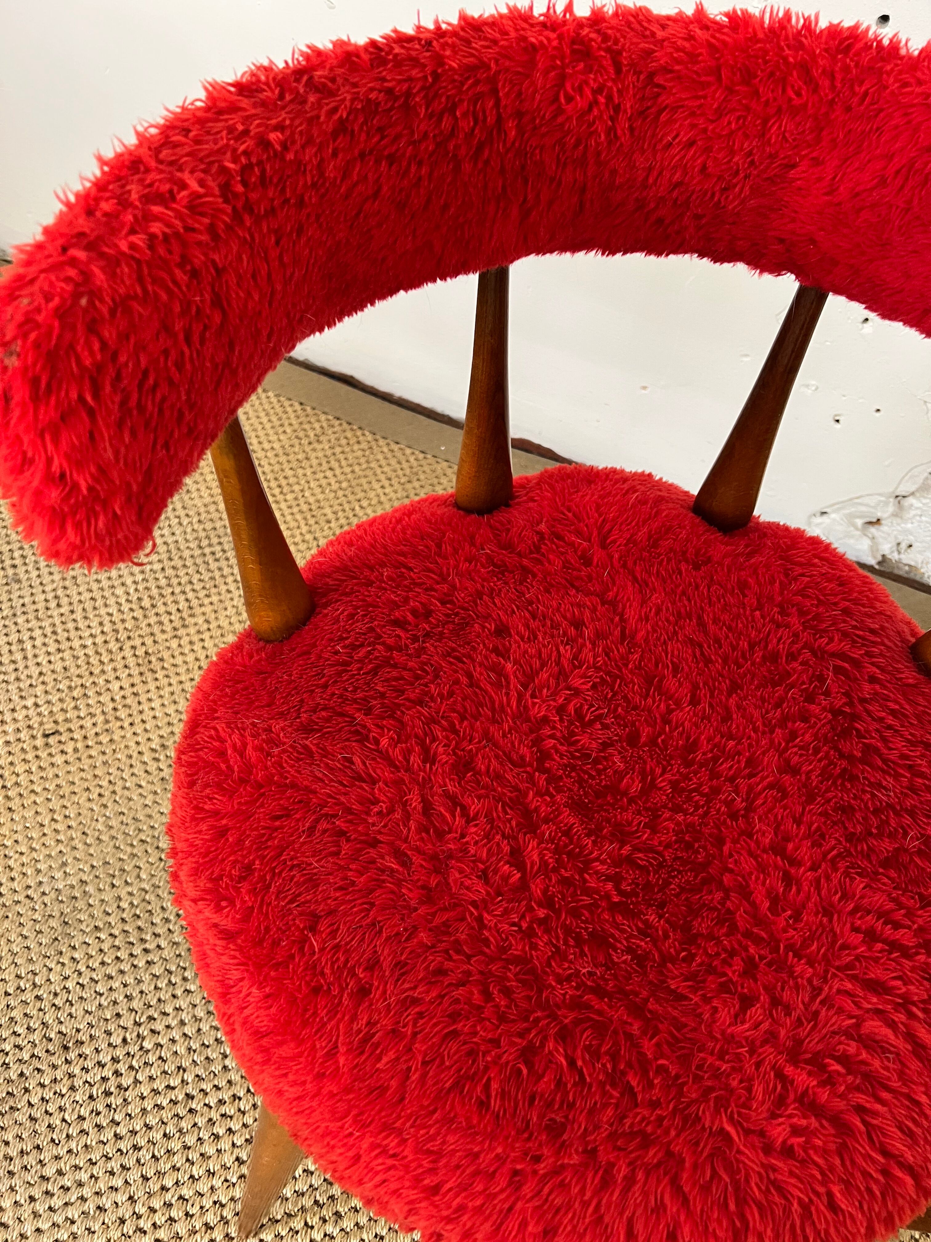 Pair of moumoute chairs
