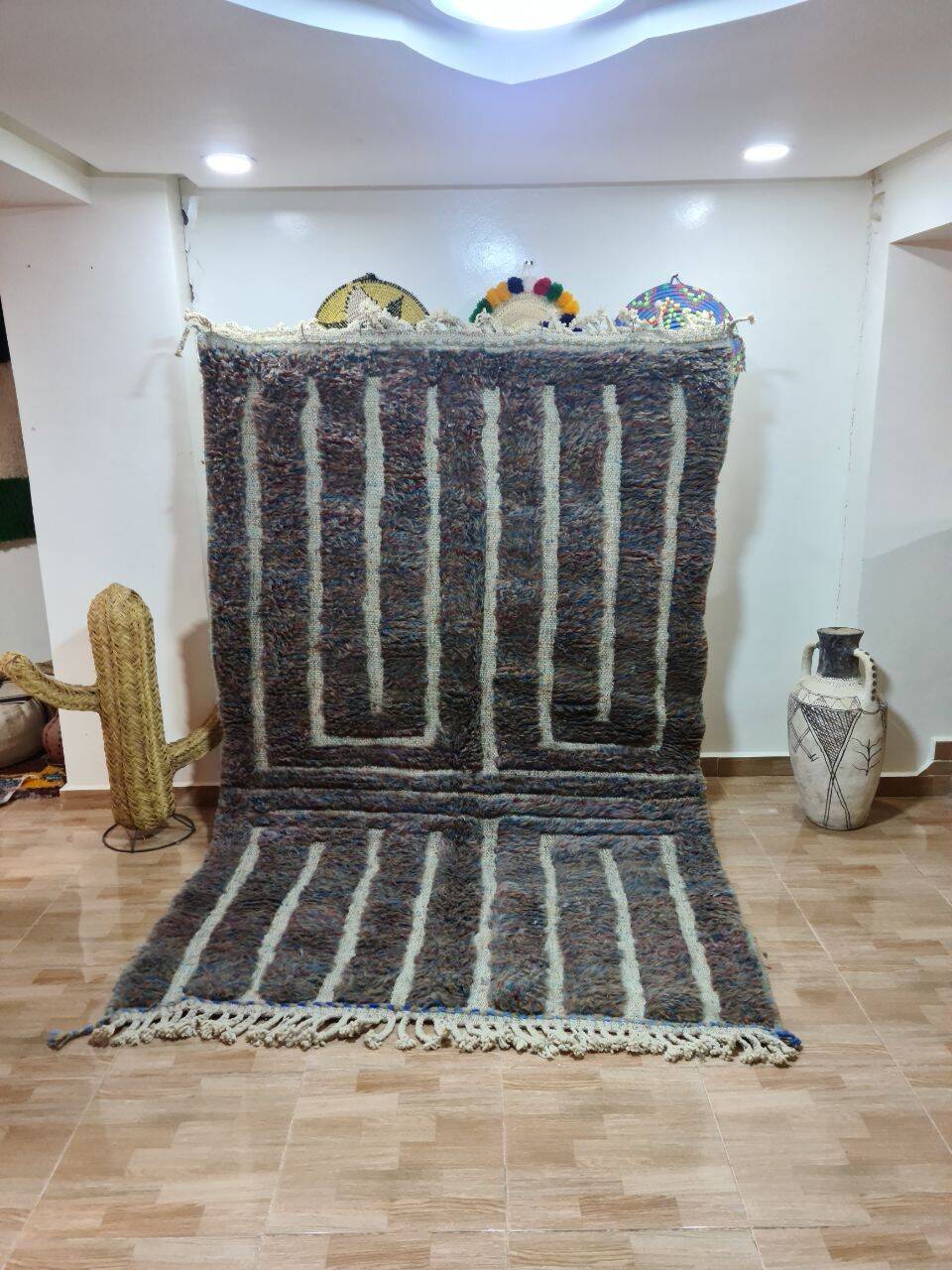 Beni Mrirt Rug 100% Natural Wool – Luxury and Berber Craftsmanship