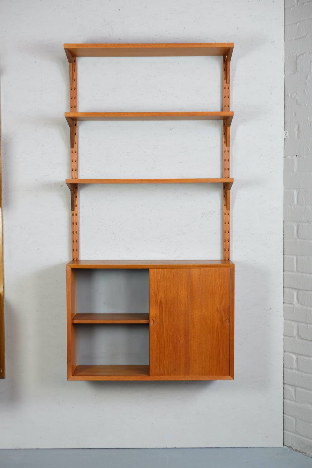 Danish Teak Wall Unit by Poul Cadovius 60s MidCentury Design