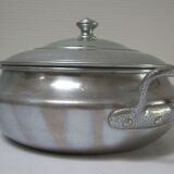 Set of two aluminum tureen Turneds from the 30s/40s
