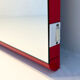 Mirror with integrated red bulbs by Makio Hasuike for Gedy, 1970