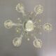 Rezzonico chandelier, venice, gilded murano glass circa 1920