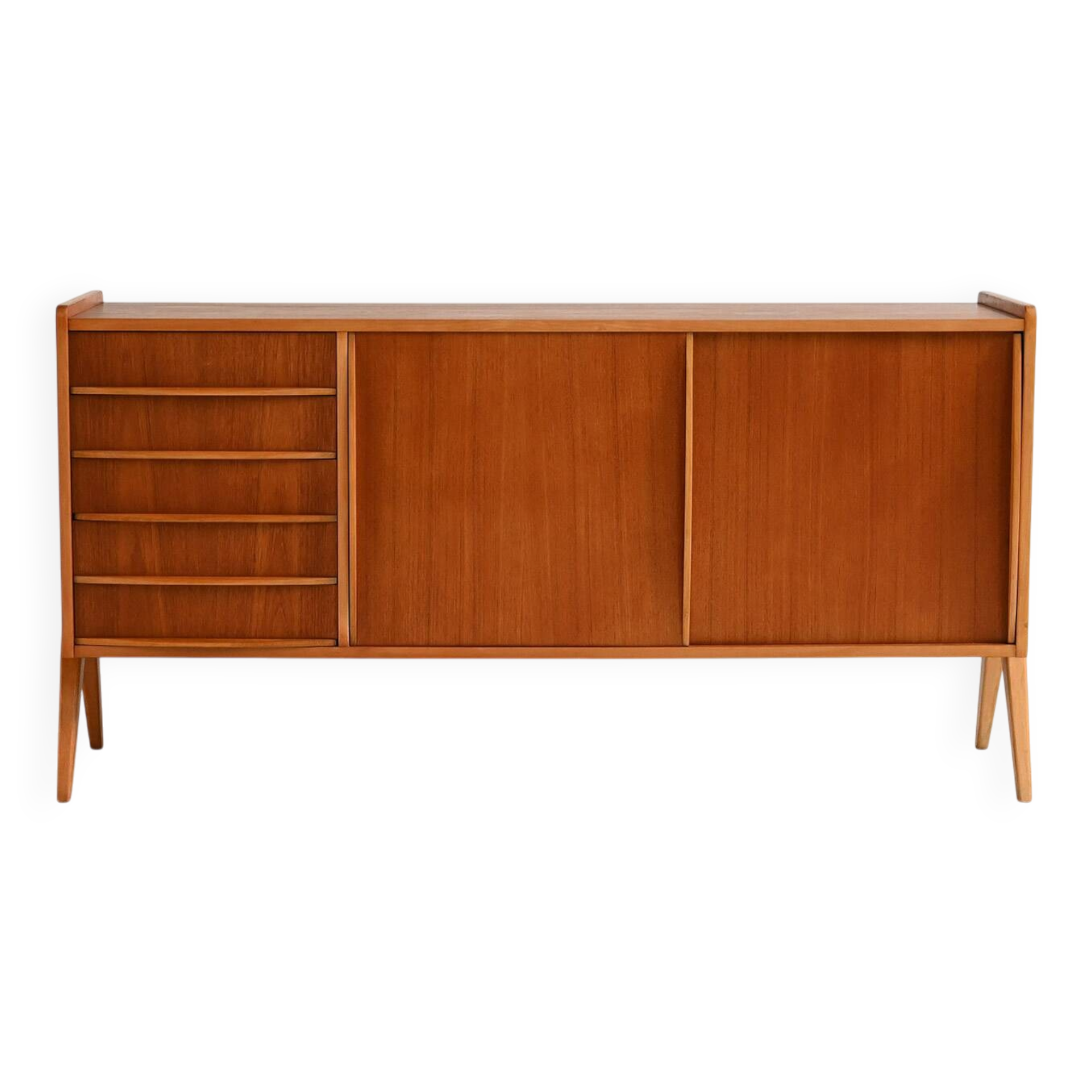 Scandinavian teak sideboard, Sweden, 1960s