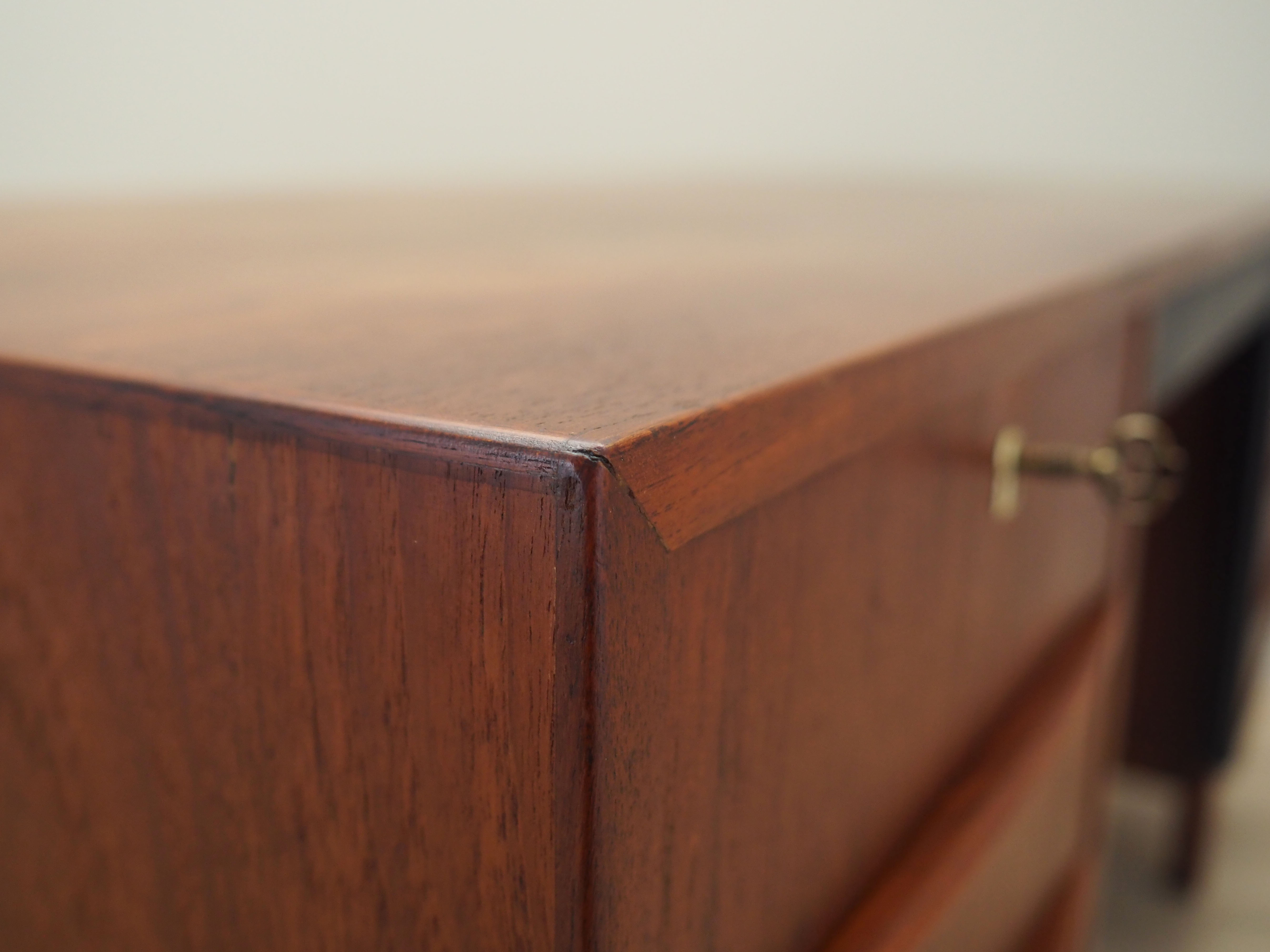 Teak desk, Danish design, 1970s, made in Denmark
