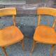 Paire de chaises bois courbé Thonet