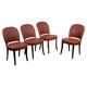 Café chairs attributed to Otto Schultz for AB Boet, 1930s, Set of 4
