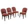 Chaises de Café attribuées à Otto Schultz pour AB Boet, 1930s, Set de 4