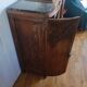 Buffet art déco marbre et bois sculpté