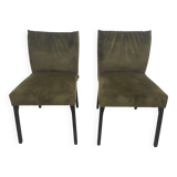 A pair of Musterring chairs, Germany, 1980s.