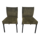 A pair of Musterring chairs, Germany, 1980s.