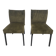 A pair of Musterring chairs, Germany, 1980s.