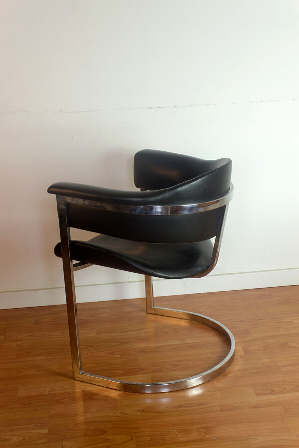 Chaise par Vittorio Introini pour Mario Sabot 1970