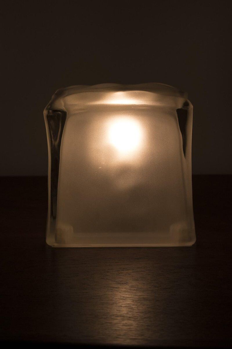 Lampes de table Iviken Ice Cube d'Ikea, ensemble de 2