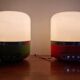 Set of Two Midcentury Table Lamps, Space Age, Adriano Rampoldi, Italy, 1970s