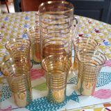 Vintage orangeade service