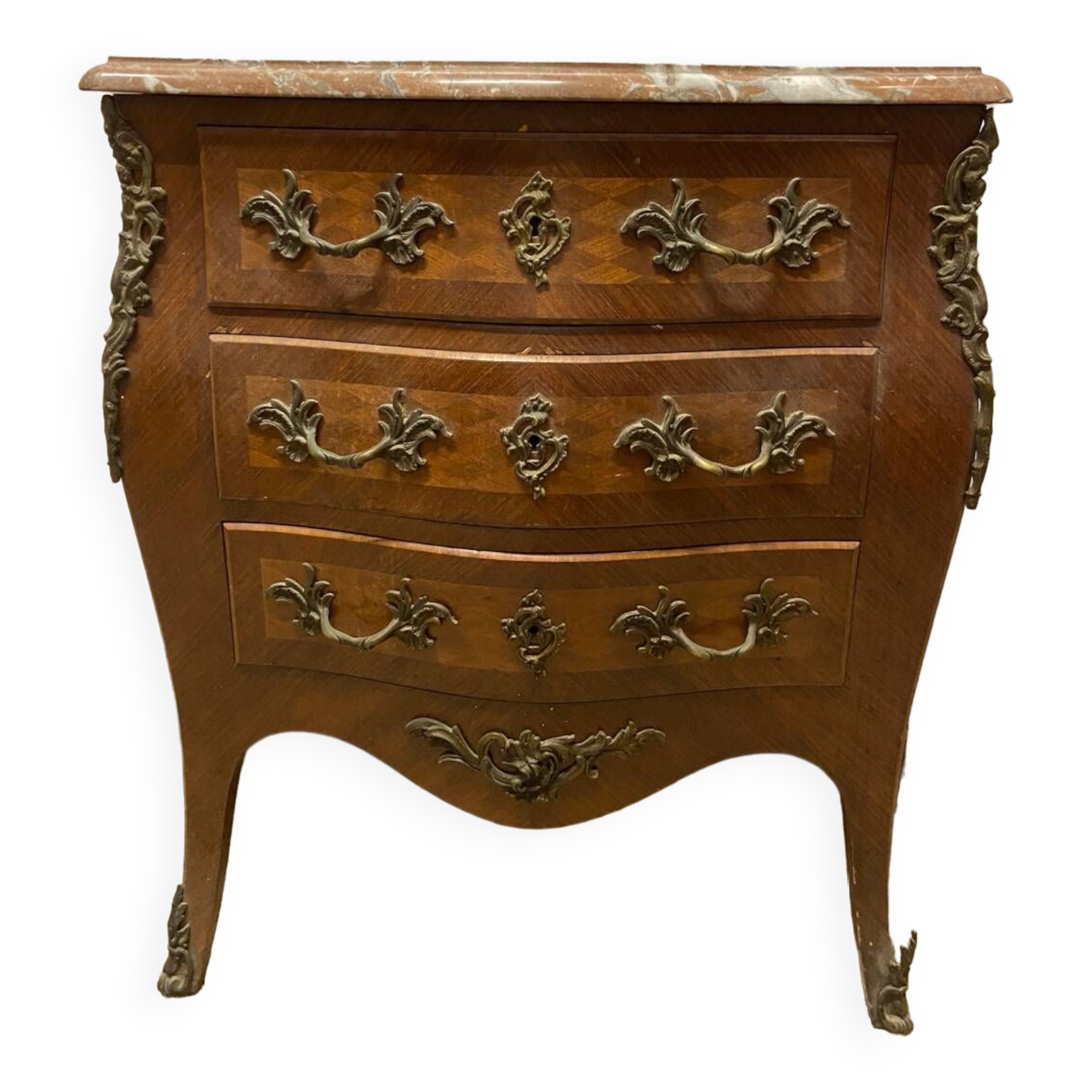 Louis XV style chest of drawers
