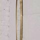 Rearview mirror and free form from the 50s - 60s on gold frame