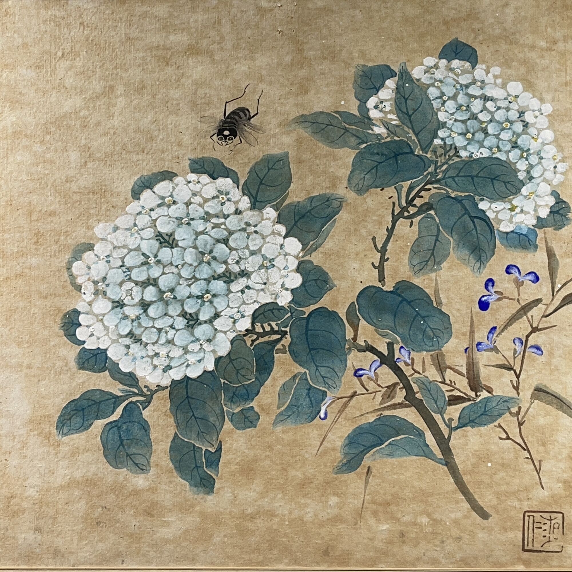 Chinese print Quing period