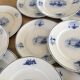 Série de 11 assiettes plates, faïence hollandaise, début XX