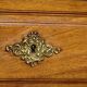 Commode en noyer Louis XV avec miroir