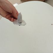 Vintage aluminium furniture handle