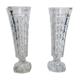 Pair of crystal vases