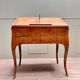 Carel Jacques-philippe Curved Sloping Desk In Louis XV Period Marquetry Stamped