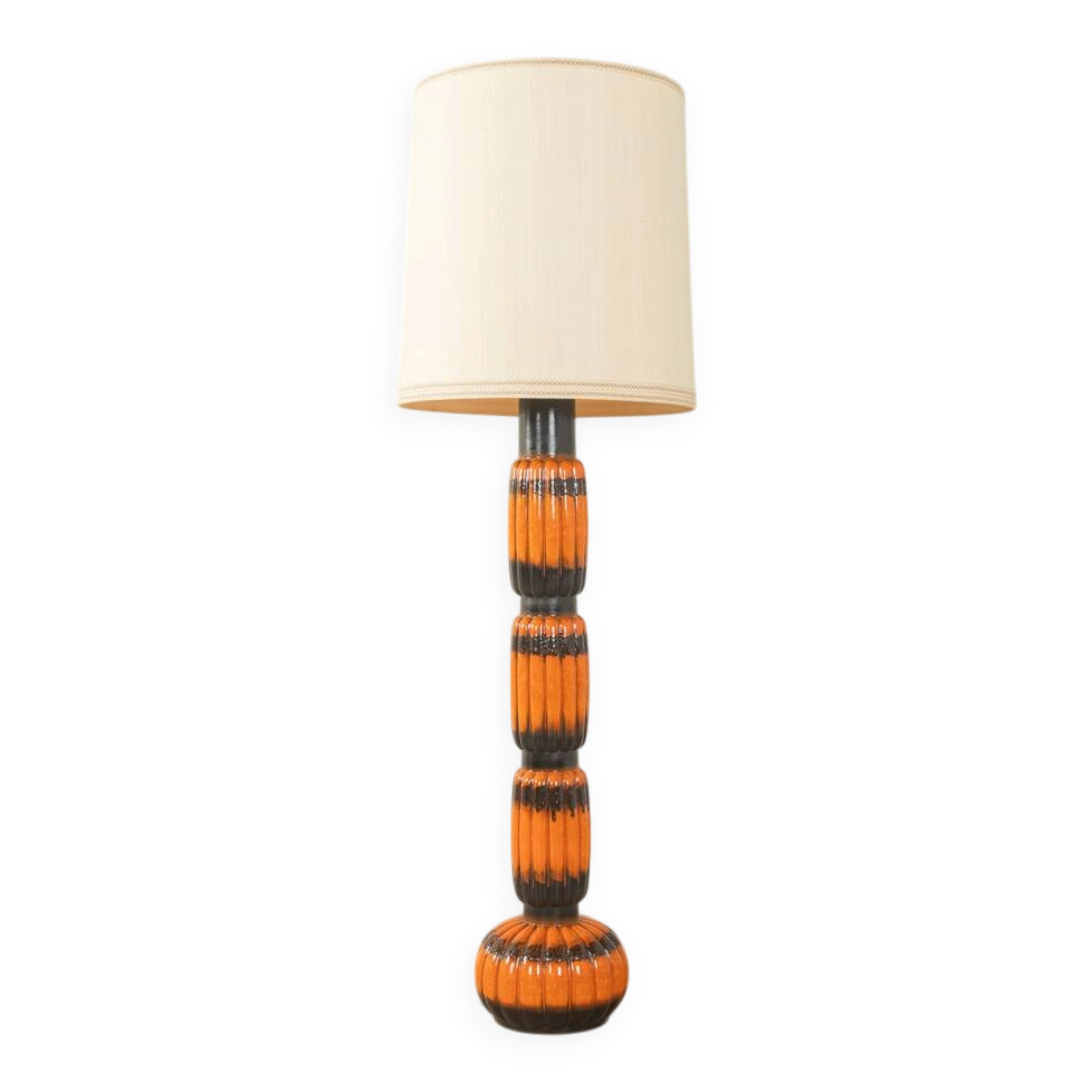 Lampe sur pied exclusive de Kaiser Leuchten des années 1960.