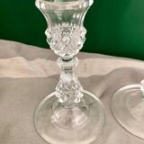 Round base candle holders