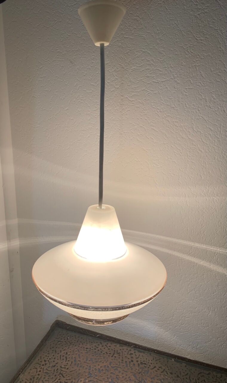 Vintage pendant lamp, UFO, space age, circa 50's/60's
