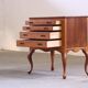 Vintage Danish 1967 4-Drawer Dresser in Oak