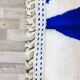 Tapis beni ouarine fait main traditionnel 250cmx150cm