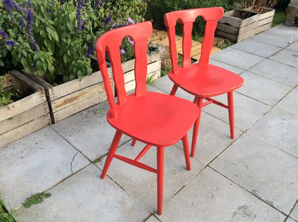 2 chaises western