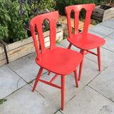 2 chaises western