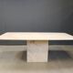 Vintage italian marble dining table, 1970s