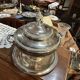 silver-plated caviar server