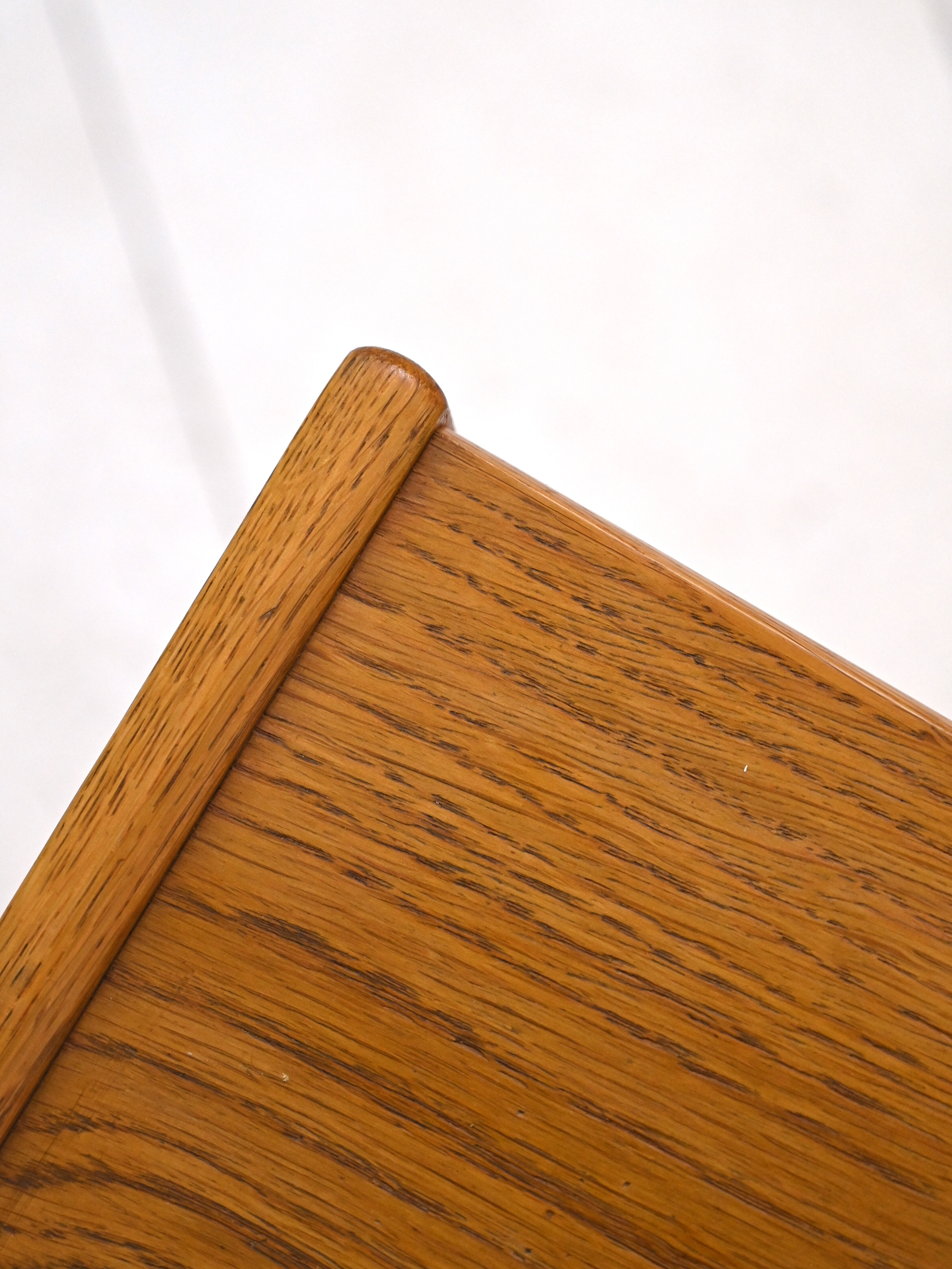 Oak entryway console