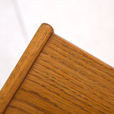 Oak entryway console