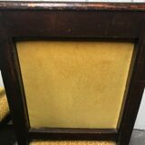 Pair of sticks Empire armchair