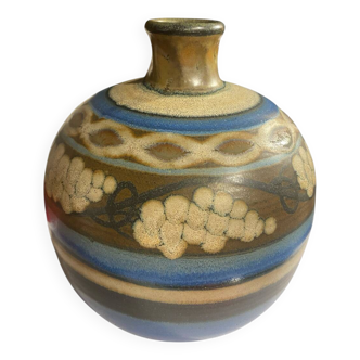 Vase En Grès Par Louis Lourioux