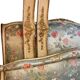 Louis XV silk bed