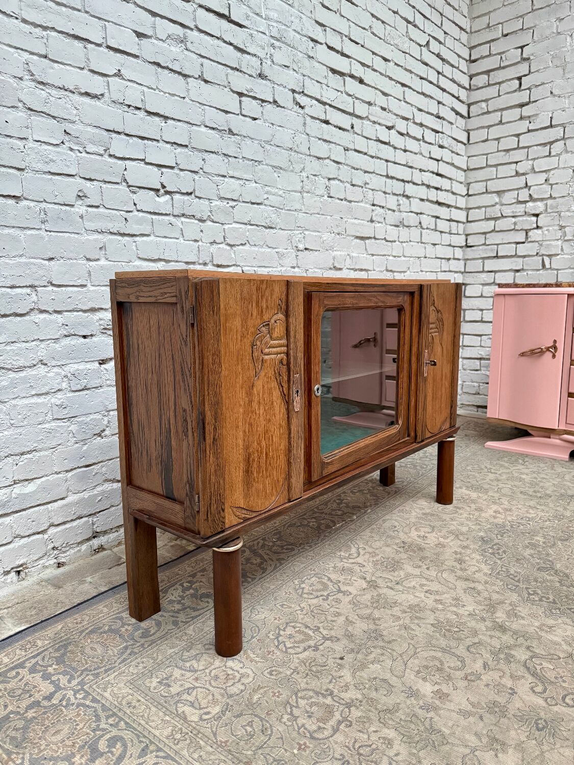 Enfilade Art Deco display cabinet
