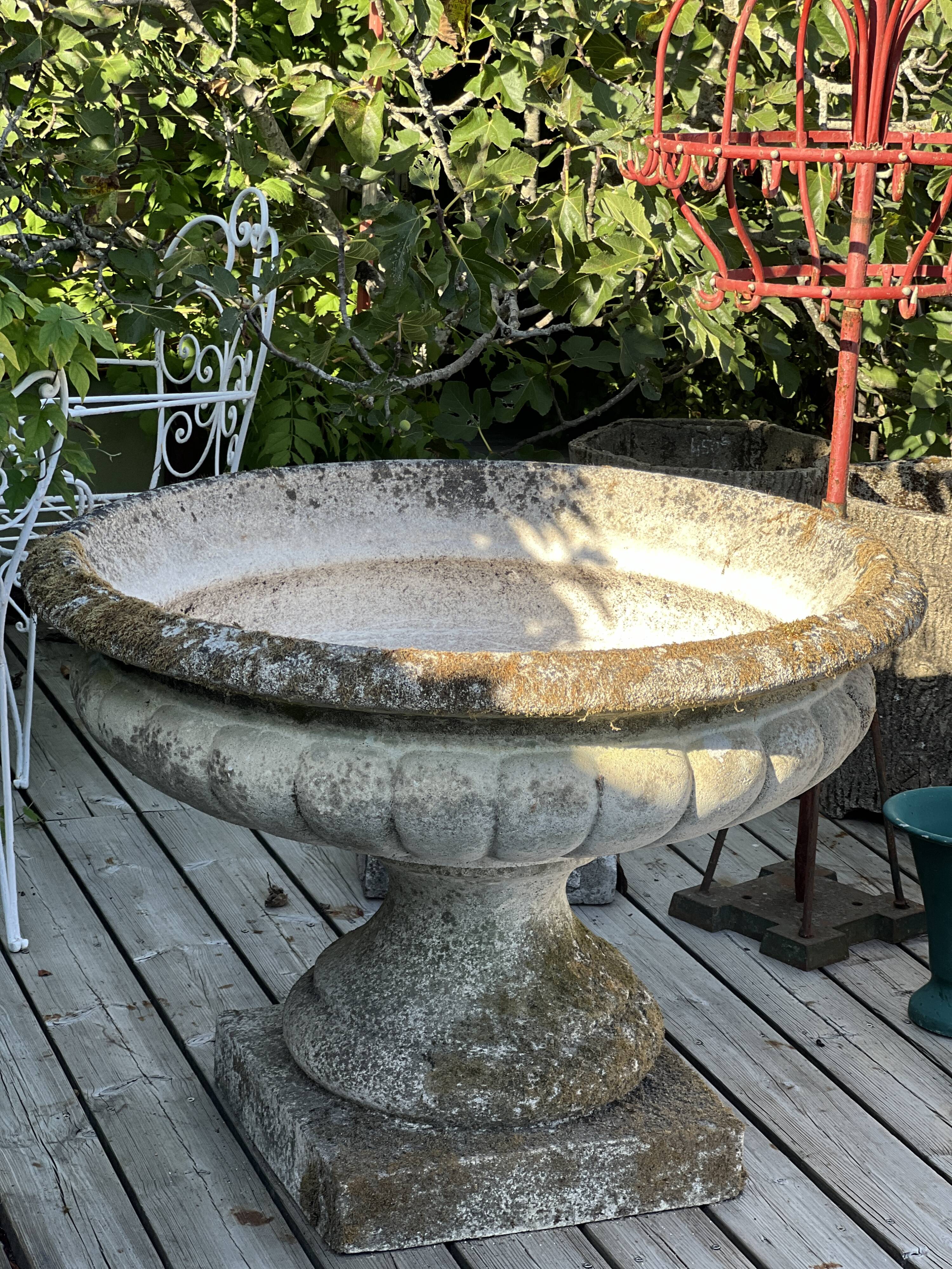 Grande vasque de jardin