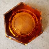 Vintage glass ashtray