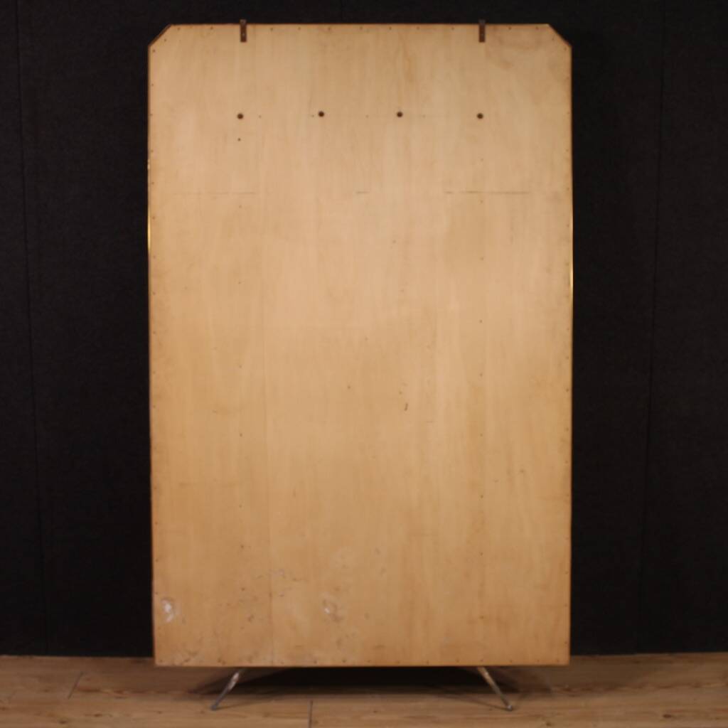 20th-century designer mirror coat rack