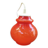 Vintage opaline pendant light