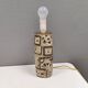 Large ceramic table lamp from Danish Royal Copenhagen.