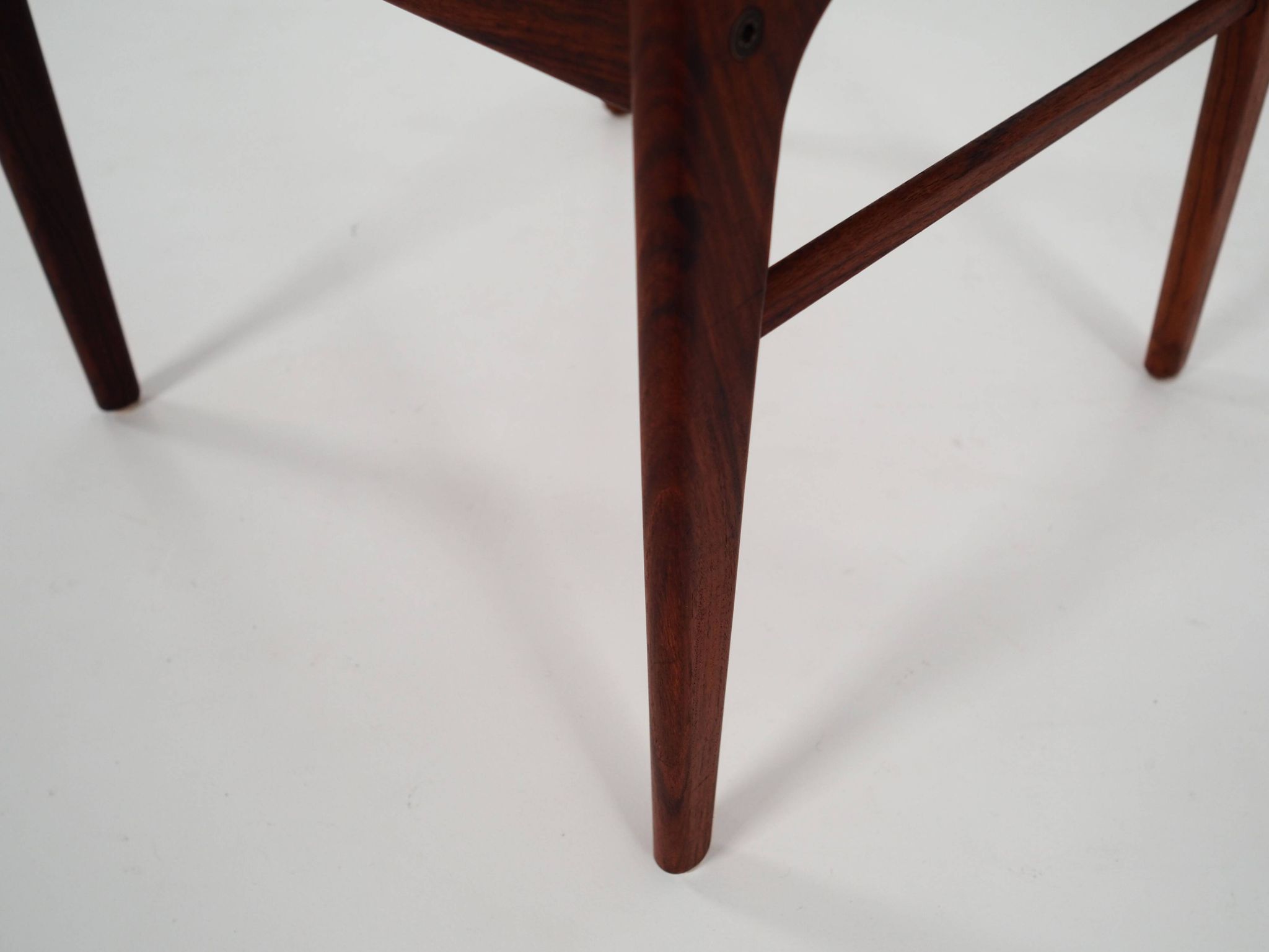 Set of six rosewood chairs, Danish design, 1970s, manufactured by Thorsø Møbelfabrik
